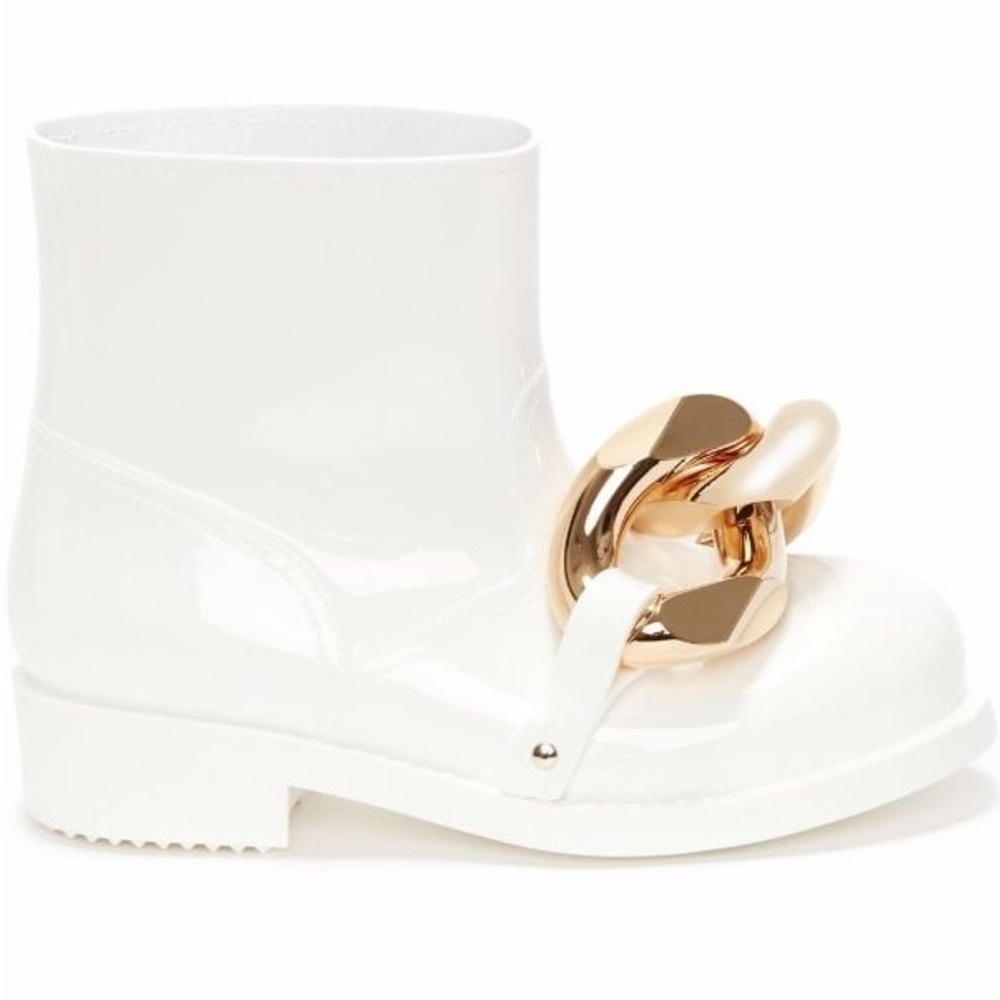 JW Anderson
chain-embellished ankle boots